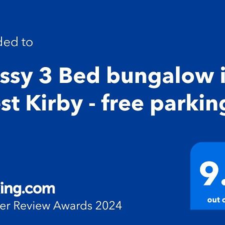 Cosy 3Bed Bungalow In West Kirby, Free Parking Frankby Exteriör bild